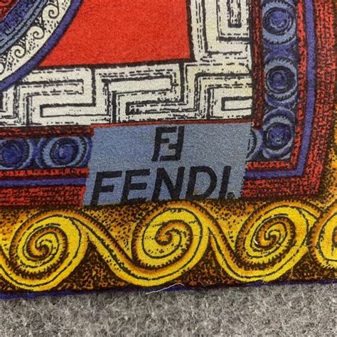 vintage fendi sil square|fendi second hand.